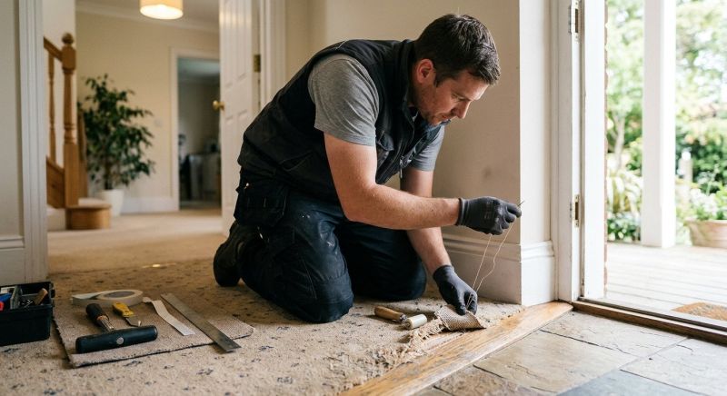 Basement Carpet Repair in Littleton, CO
