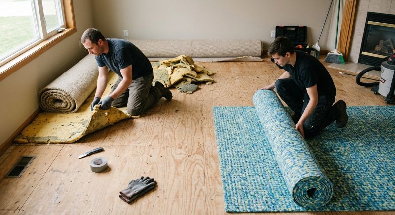 Carpet Foam Replacement in Overland Park, KS