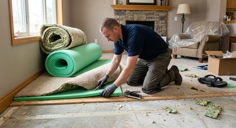 Carpet Foam Replacement in Alpharetta, GA