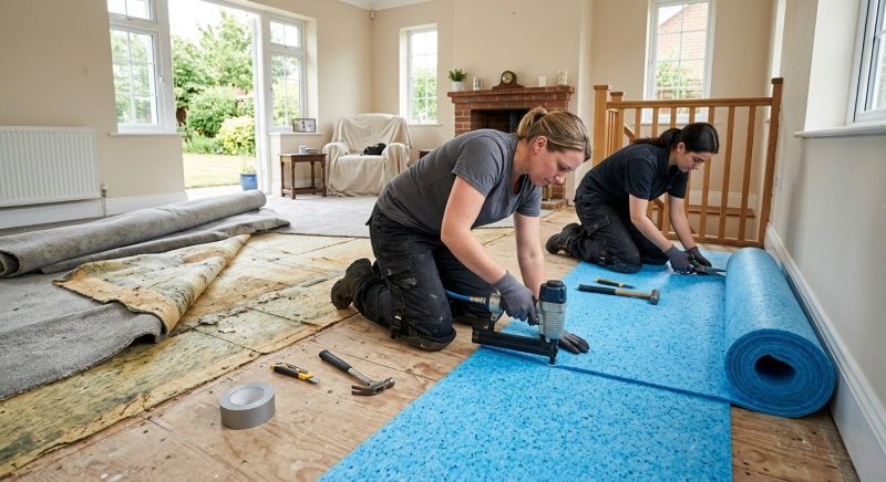 Carpet Foam Replacement in Olathe, KS