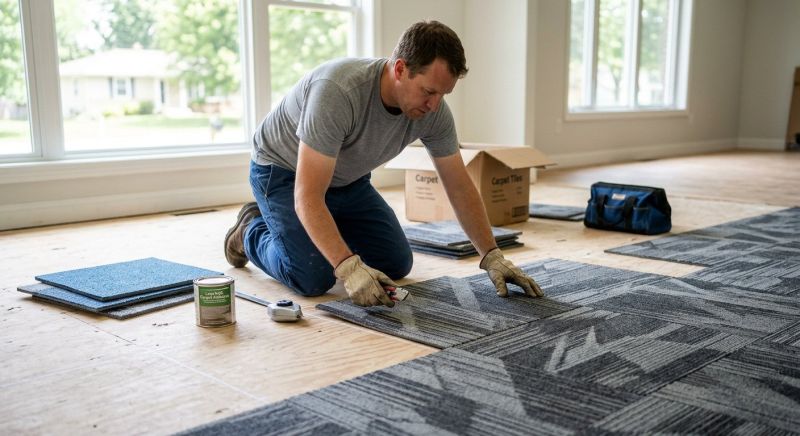 Carpet Tiles Installation in Freehold, NJ
