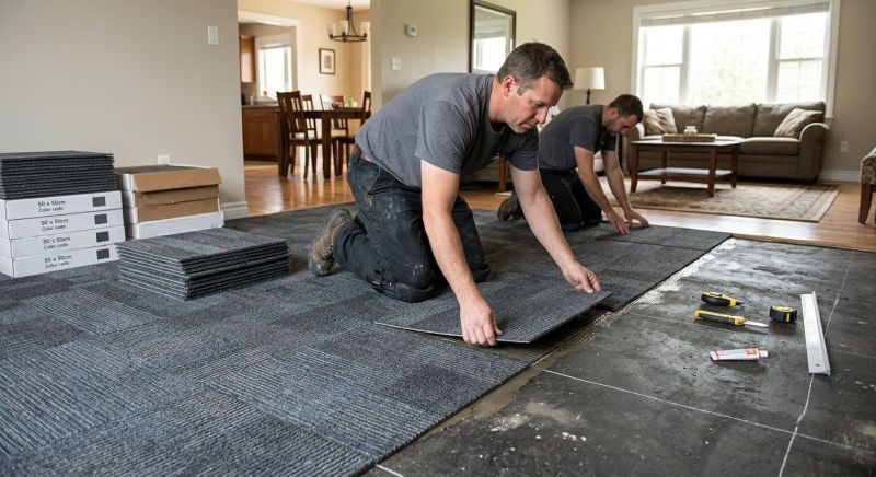 Carpet Tiles Installation in Somerset County, NJ
