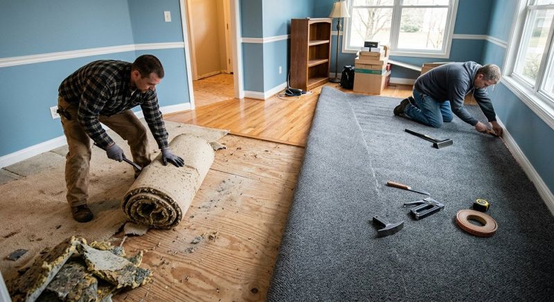 Plush Carpet Installation in Toms River, NJ