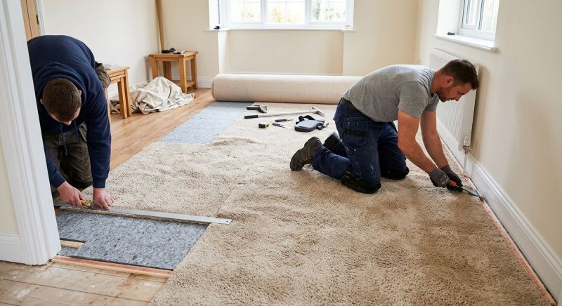 Plush Carpet Installation in Old Bridge, NJ