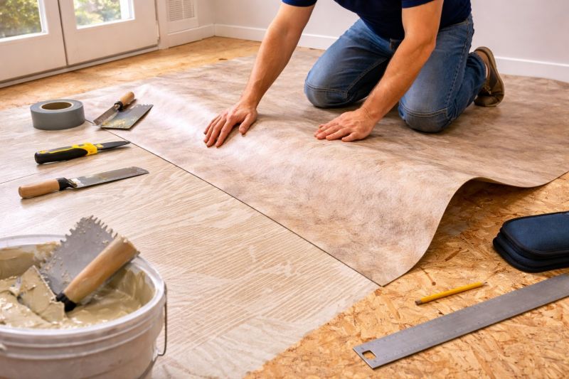 Sheet Vinyl Installation in Scottsdale, AZ